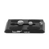 Haoge Camera QR Quick Release Plate for Sachtler Video DV DV DV DV DV DV10 DV10 FSB10T Fluid Head Replacement Touch Go Plate S HQR-SC 14II, 2, 4, 6,