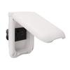 RV Power Outlet Box Multifunctional ABS Magnetic Cover IP44 Waterproof Outdoor Electrical Receptacle Panel