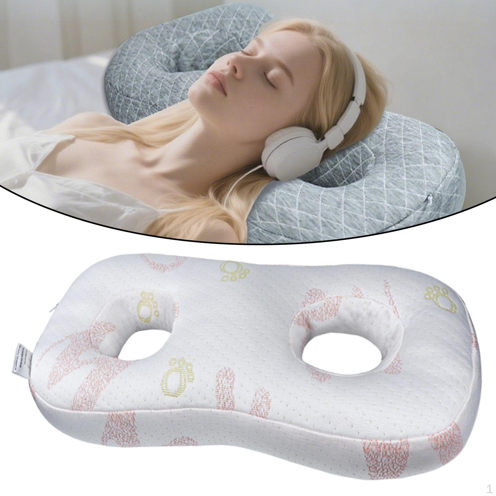 

Подушка с отверстием для пирсинга уха, подголовник для идеального расслабления и наушников