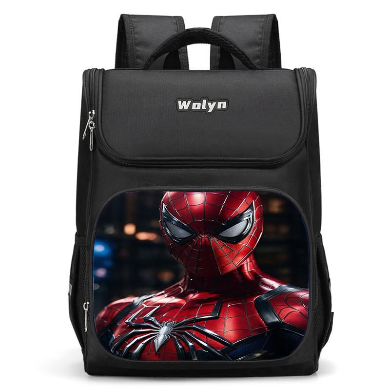 Lightweight Spiderman Girls Backpack With Large Storage For Use Educational