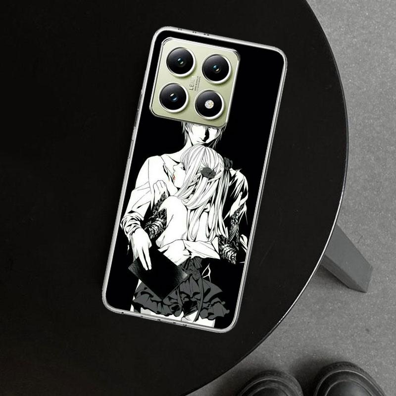 N-Note D-Death Anime Ryuk Phone Case Cover for Xiaomi Redmi Note 15 14 13 12 11 Pro Plus 14S 12S 11S 11T 11E 10S 10 Customized F