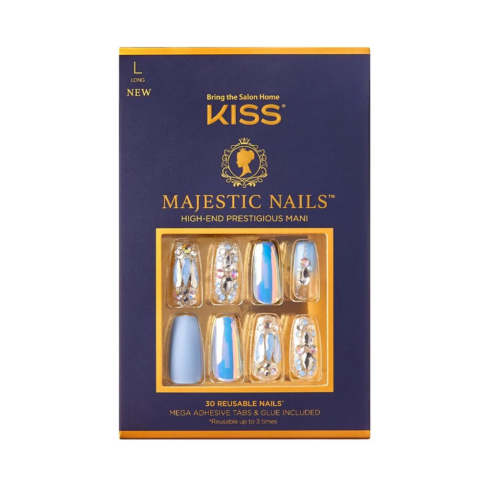 Sztuczne paznokcie Majestic Nails My Jewel Kiss 30 szt