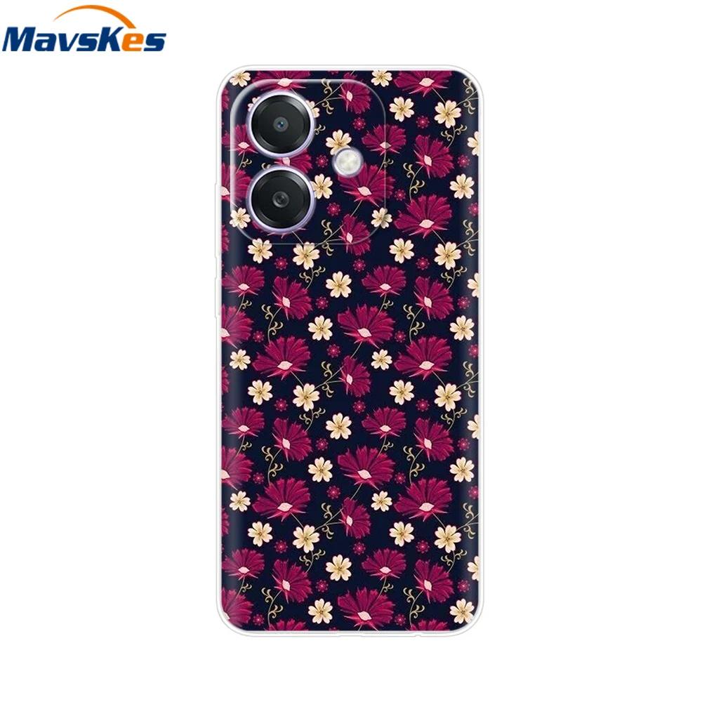 Soft Clear TPU Case For Oppo A3X A3 4G 5G 2024 Cases Soft Silicone Phone Cover for OPPOA3X OPPOA3 Protective Shell Cover Coque
