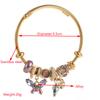 Light Luxury Bracelet Niche Exquisite High-end Butterfly Pendant Bracelet Beaded Versatile Jewelry