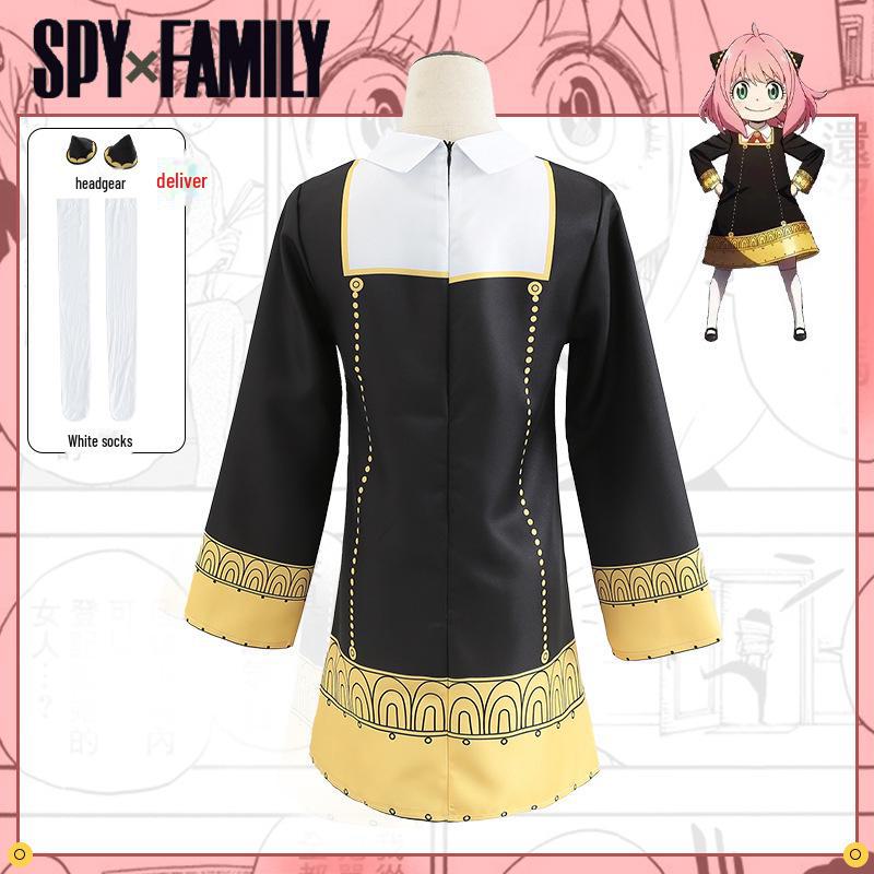Eden Academy Anya Cosplay Kostyme Jente Spion C Klær Huslek Søtt Antrekk
