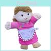 Marionnette Peluche Jouet pour Raconter des Histoires en Famille Remplie de Coton PP pour le Temps de Jeu des Enfants