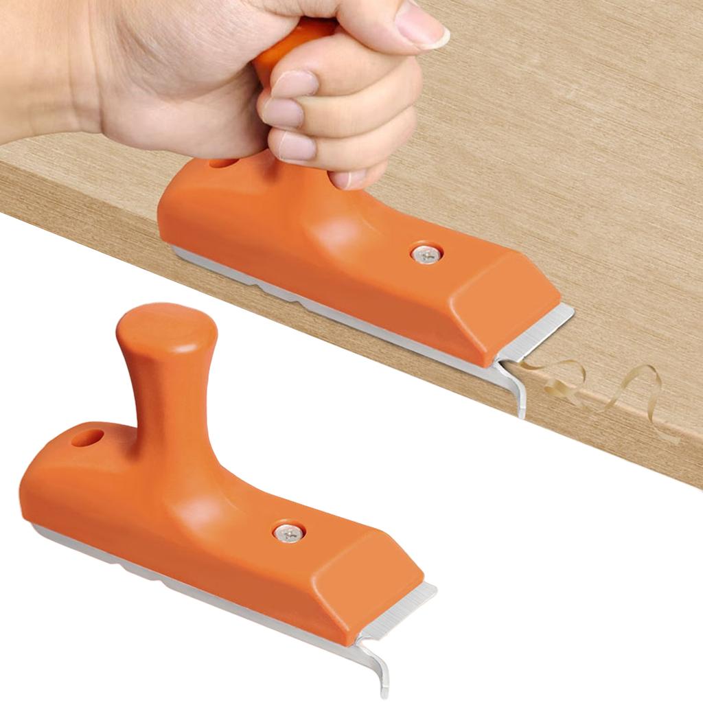 3 in 1 Trimming Knife Handheld Right Angle Arc Edge Banding Trimmer Deburring Scraper Woodworking Edge Cutter