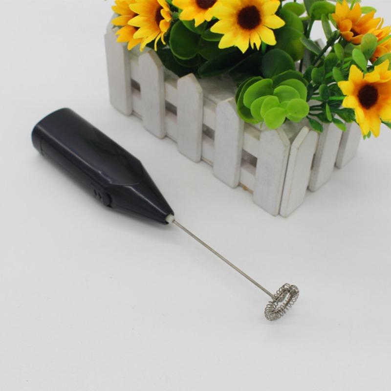 Electric Coffee Mini Milk Frother Household Egg Beater Mixing Stick Kitchen Quick and Convenient Multi-purpose Small Tool