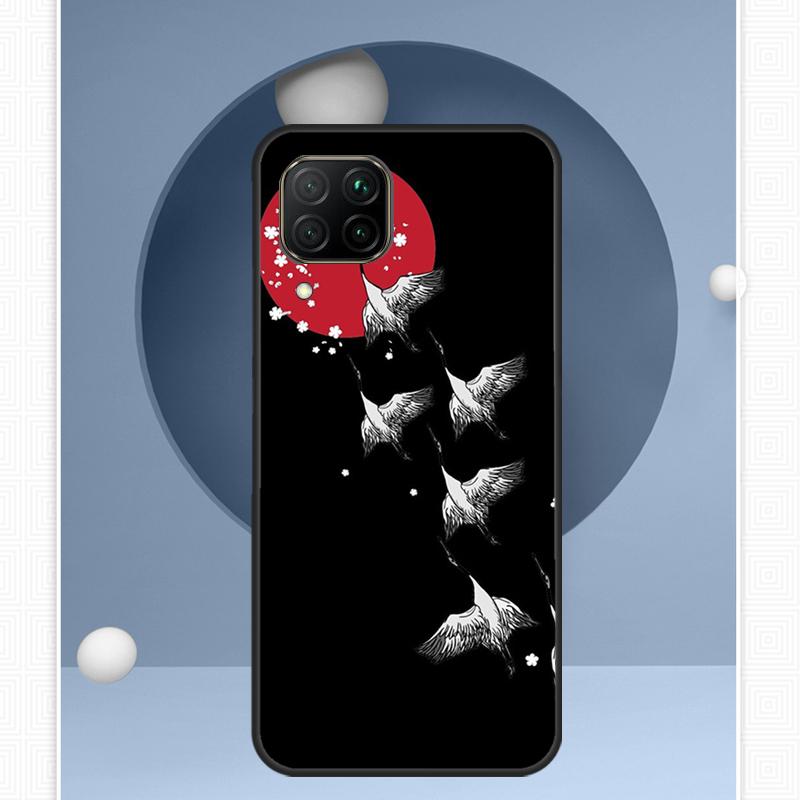Japanese Style Art For Huawei Nova Y72 Y90 Y61 Y91 Y60 Y70 12s 12i 11i 8i 9 10 SE P20 P40 Lite P60 P30 Pro Case
