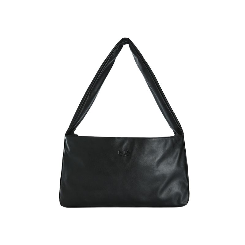 

FILA Milan Fashion Week SNBN Series Fashionable Casual Commuter PU Shoulder Bag Women bags Black F13U625146FBK Jet Black