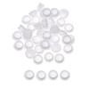 50Pcs Practical Hardware Hole Ornament Exterior Furniture Hole Covers Dust Plug Stopper Protective Cap Screw Decor