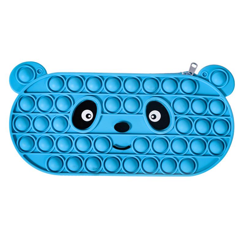 

Силіконовий пенал «Маленький Ведмедик» і сумка-кросбоді з пухирцями для зняття стресу