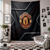 Tapiz de Pared del Manchester United Decoración del Hogar Tela Colgante de Pared para Dormitorio Sala de Estar Fondo