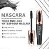 Mascara,4d Mascara Black,Waterproof Mascara