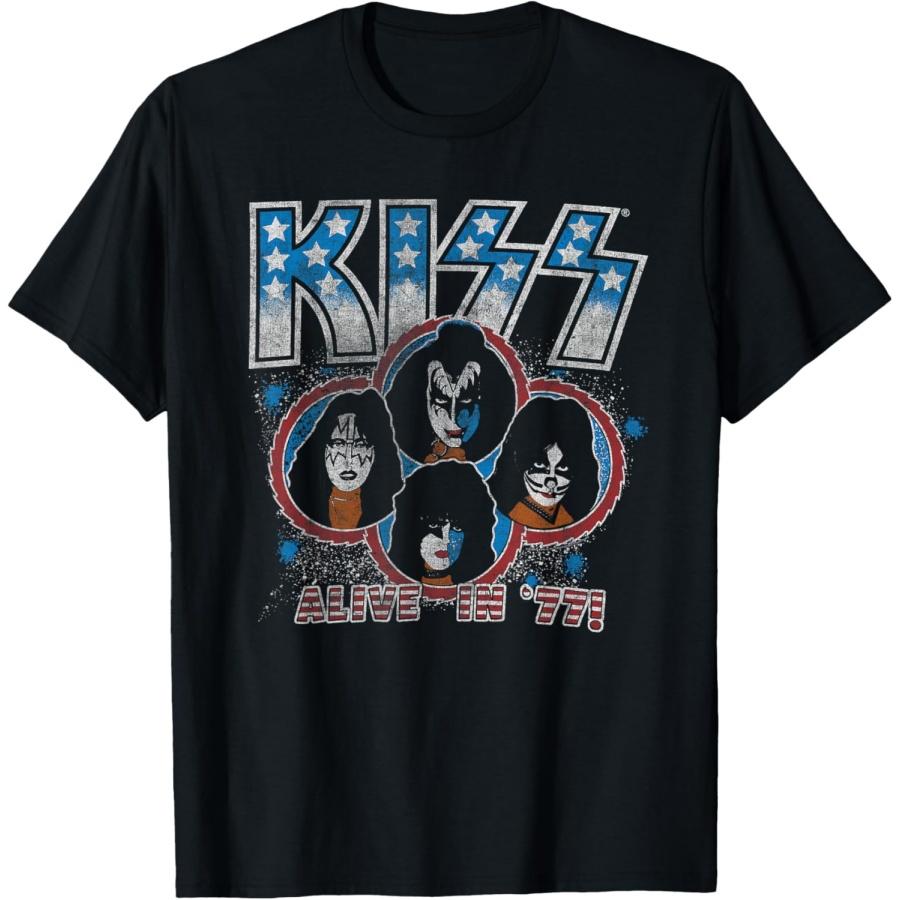KISS - Alive in 77 T-Shirt S