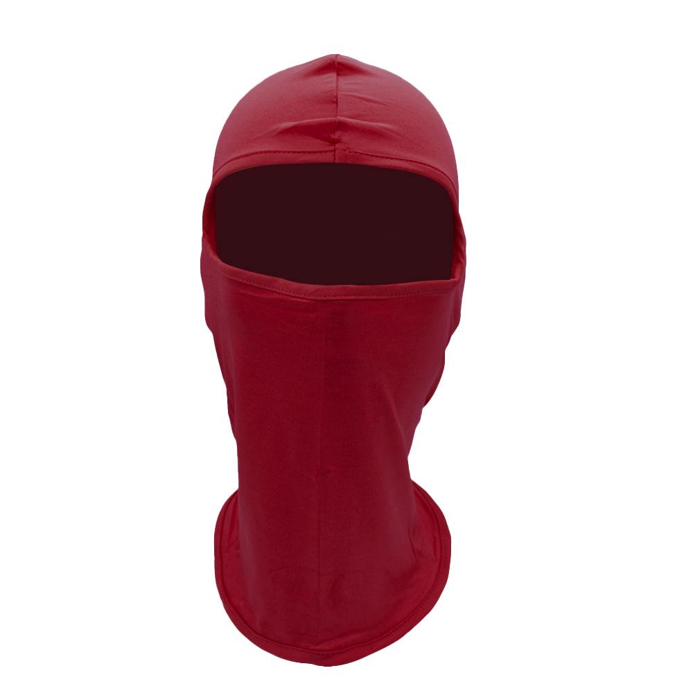 Sun Protection Cycling Face Mask - Ice Silk Neck Gaiter for Motorcycle Helmets (Spring/Summer)