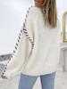 Yangyang Women's Autumn/Winter Ribbed Round Neck Loose Knit Sweater