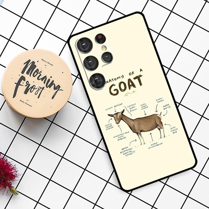 

Goats Case For Samsung Galaxy S25 Ultra S23 S22 S21 S20 S24 Ultra S9 S10 Plus S24 FE Phone Cover Galaxy S25Ultra
