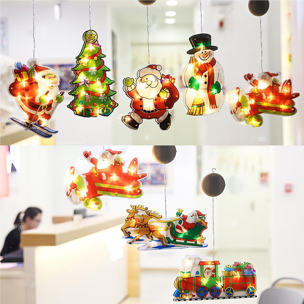 Modeling Lamp Xmas Light Party Decor Christmas Pendent Compact Size Household Decorations Festival Accessories Exquisite