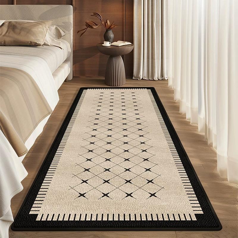 Rug for Bedroom Living Room Carpet Long Rugs Bedside Floot Mat French Vintage Style Rugs Home Decoration Carpets
