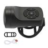 Bicycle Horn Motorcycle Electric Bell Horn 4 Modes USB Rechargeable Mountain Road Cycling Anti-theft Alarm Horn Bike Accessories