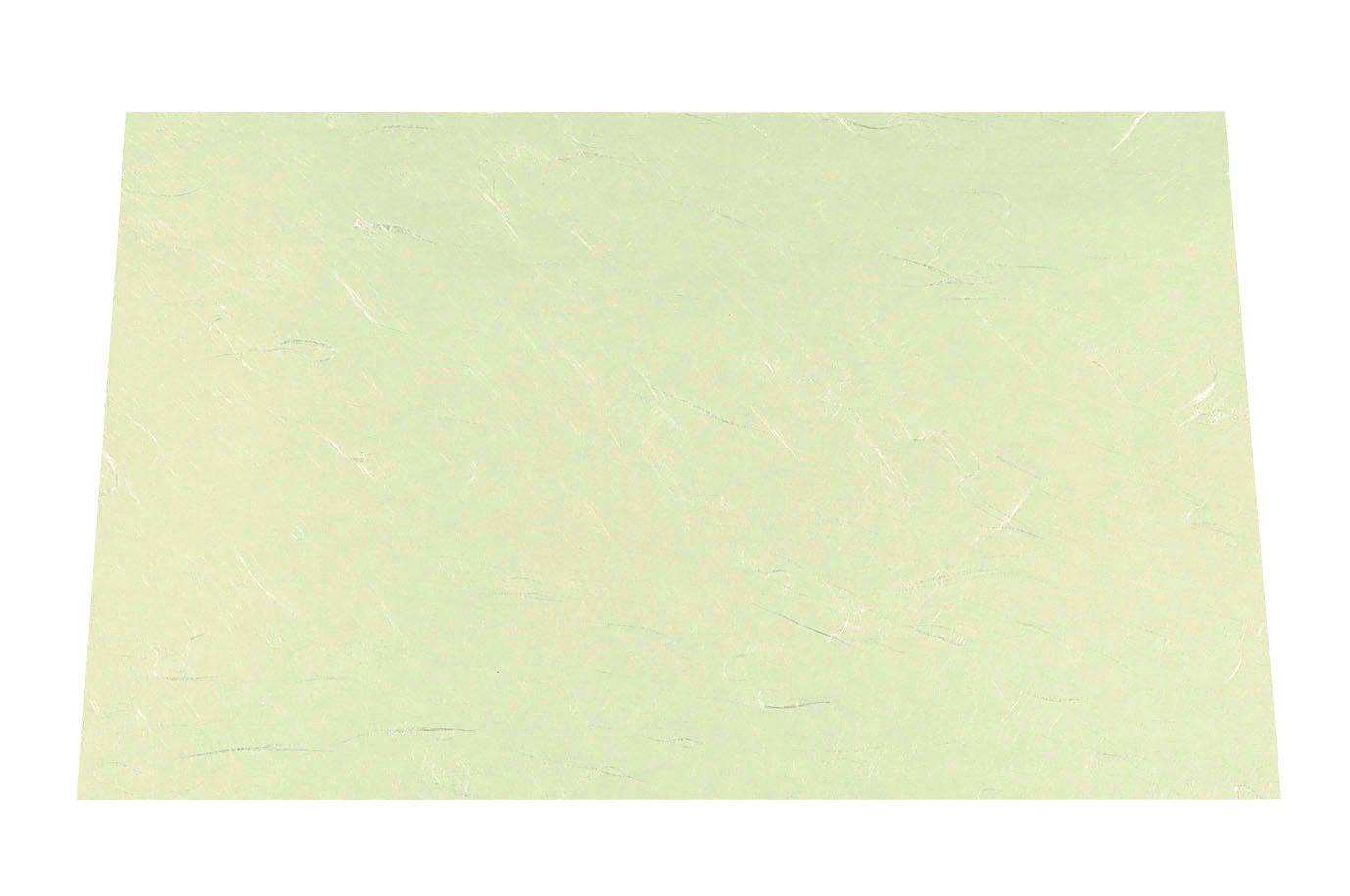 

Wakaizumi Lacquerware Washi Table Mats, 1.5 ft. Long, Cloud Flow Pattern, Green, Cloud Flow, Pack of 100, B-26-86