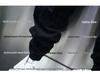 Trendy Men's Spring/Summer Elastic Casual Zipper Ripped Skinny Joggers Harajuku Long Pants