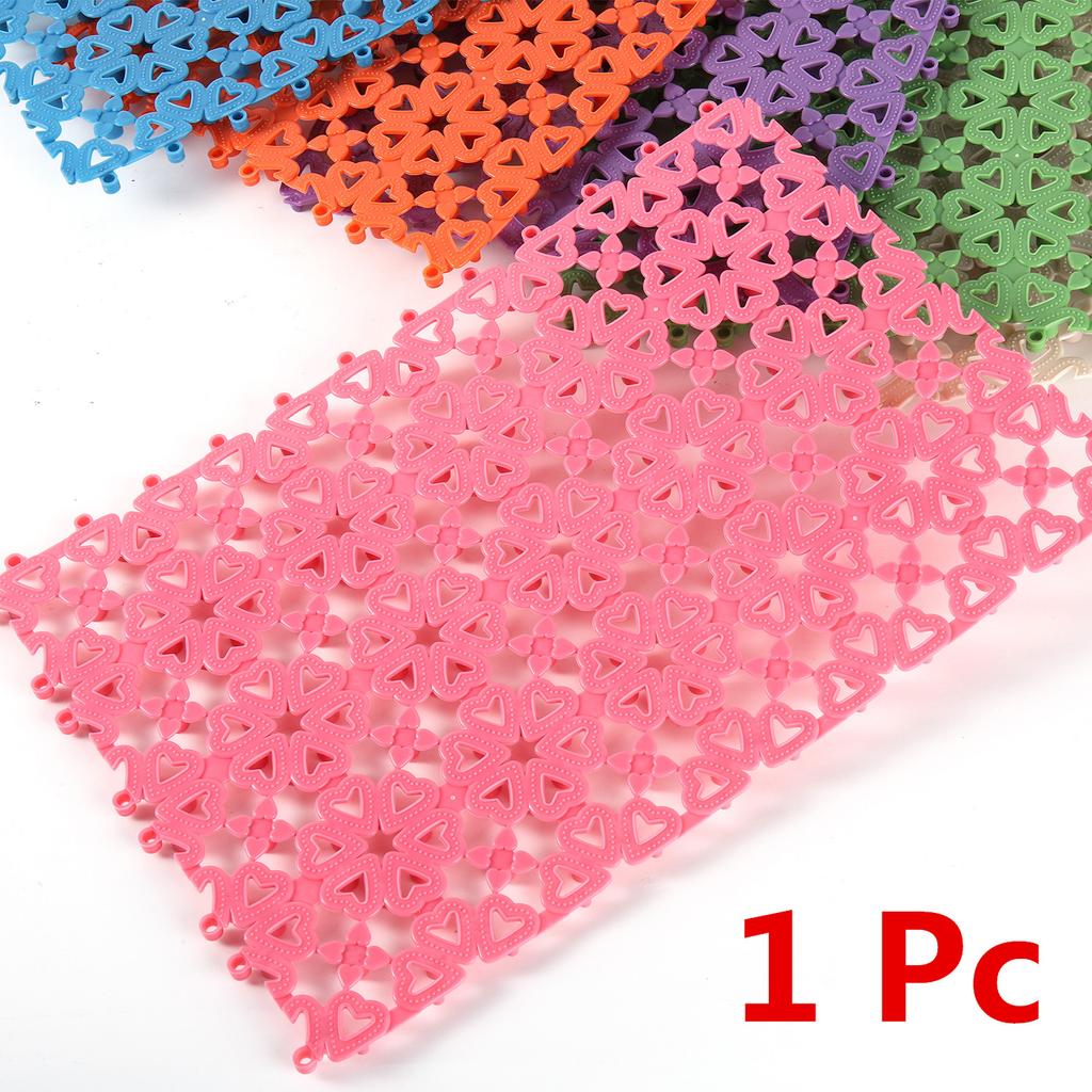 Pet Cage Mat Plastic Matting for Hamster Small Animal Cat Dog Cage Multifunctional Bathroom Non-slip Mat 30x20cm 1Pc