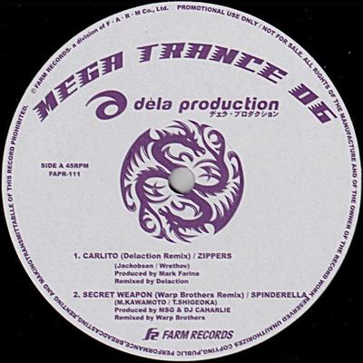 12inch Record VARIOUS  Mega Trance 06 FAPR111PROMO Farm Records 2006 Japan Dance  Electronica Used