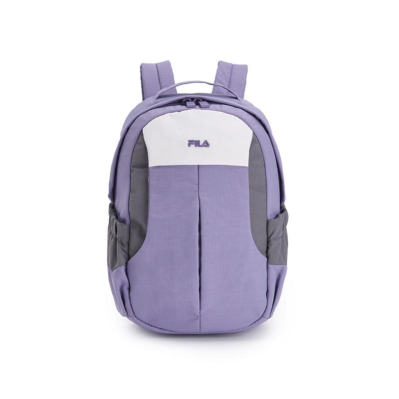 FILA Explore Mini Backpack Fashion Simple Casual Sports Outdoor Commuting Versatile Waterproof Fabric Backpack Unisex backpack A53U547131FPU Violet Blue Purple