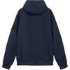 Stone Island FW24 Soft Shell Windproof Waterproof Breathable Hooded Zip Fleece Jacket Unisex jackets Dark-Blue 8115Q0322-V0020