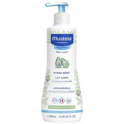 Mustela hydra dětské tělové mléko s bio avokádem 500 ml