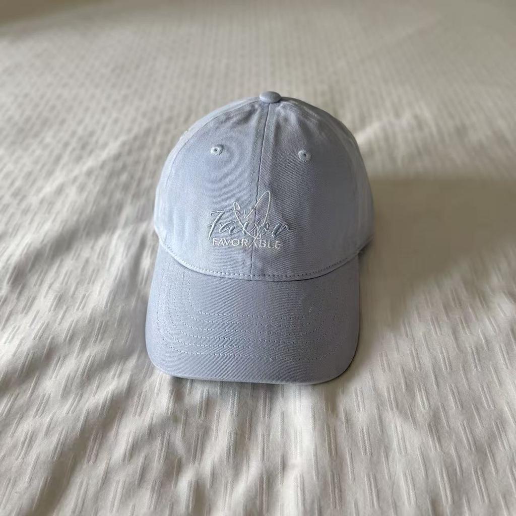 Love Letter Embroidery Baseball Cap Men'S And Women'S Sunshade Fun Leisure Students Outdoor Cap Versatile