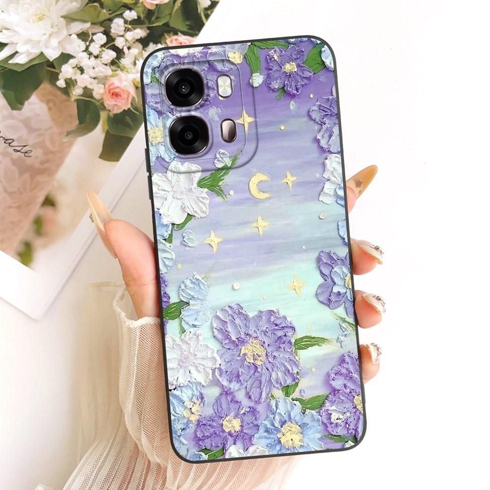 For Oppo A6s 5G CPH2789 Cover For Oppo A6s 4G CPH2815 Casing Silicone Luxury Fashion Kawaii Cute Painted Shockproof Phone Case