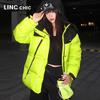 Jinyujie Women's Mid-length Thick Goose Down Jacket Y24801280-G