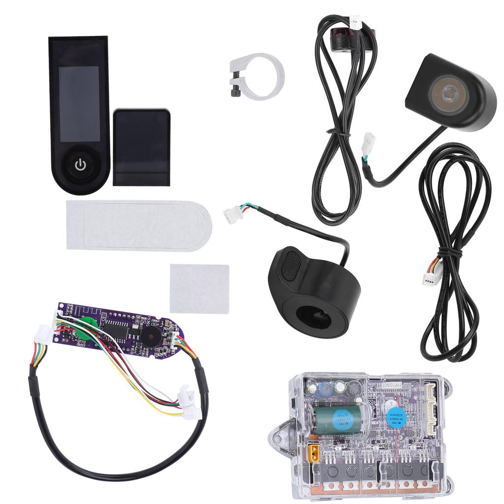 Kit de Placa Controlador de Patinete Eléctrico Skateboard Pantalla Digital Placa Base Luz Trasera para XIAOMI
