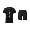 Li Ning Casual Sportswear Unisex Black AHSW427-1+AKSU789-3