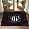 OGC Nice FC Design Crystal Velvet Rug Soft Decorative Mat for Bedroom Entrance