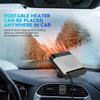 12V Car Heater Fan / Cooling Fan Car Heater Fan 2-in-1 Car Defroster, Quick Heating Electric Heater Fan for Cars Portable