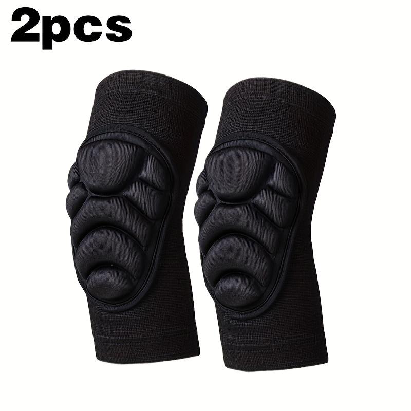 2 Stück Anti-Kollisions-Ellenbogenprotektoren für Sport - EVA-Schaumstoffschutz, Rutschfestes Design für Tanz, Radfahren & Outdoor (Schwarz)