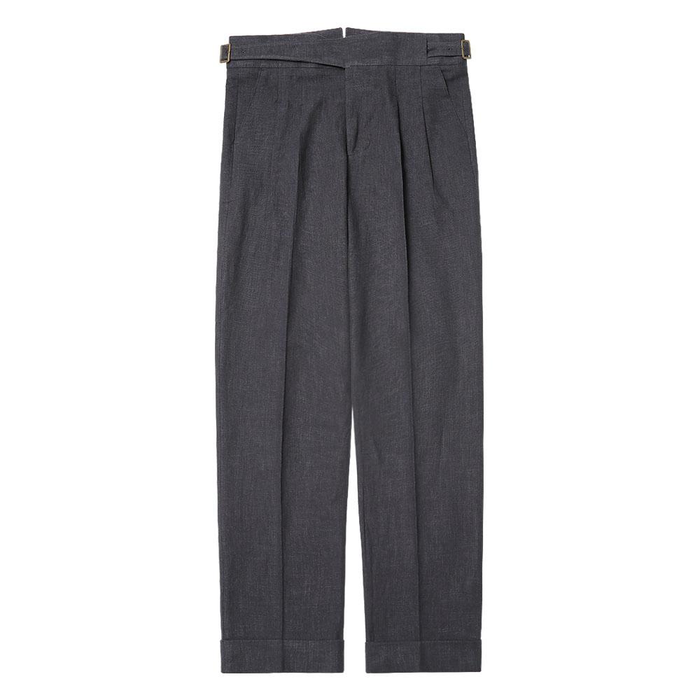 Solti 8S Linen Gurkha Trousers (Charcoal)