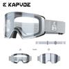 Kapvoe Photochromic Ski Goggles Magnetic Anti-Fog Lenses UV400 Protection Men Women Ski Goggles Snow Sunglasses Sports Eyewear