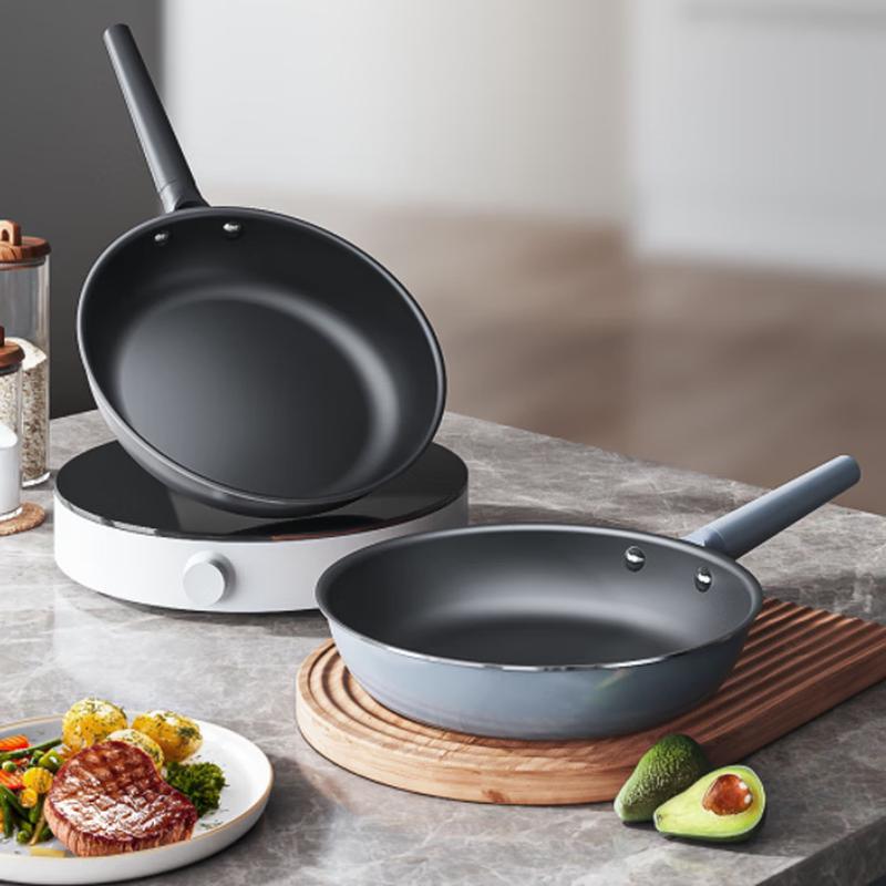 Sanhe 0-Coating Titanium Alloy Non-Stick Frying Pan