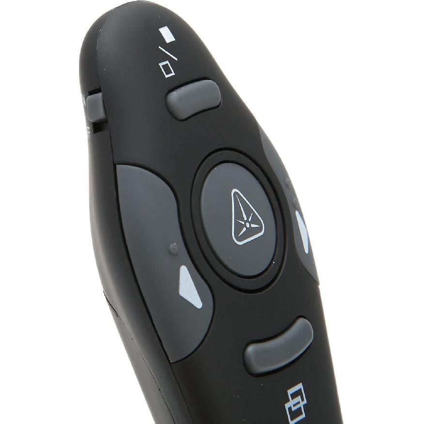 Presentation Clicker, 2.4GHz Connection, Widely Compatible, Wide Application, Presentation Remote Control with Ergonomic Handle for Teaching,