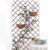 New Retractable Garden Screening Expanding Trellis Privacy Screen Hedge Wooden Fence for Garden Plants and Vines Wall Guardrail