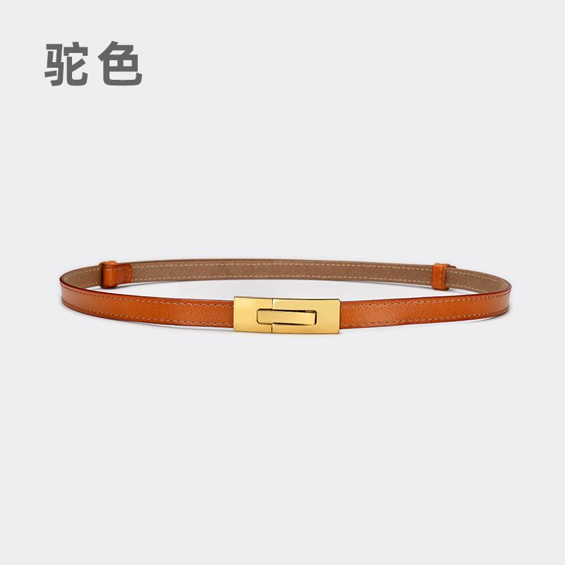 

Четыре сезона в наличии новый кожаный ремень женский простой ретро ремень женские аксессуары для платья тонкий ремень для брюк 57-100cm