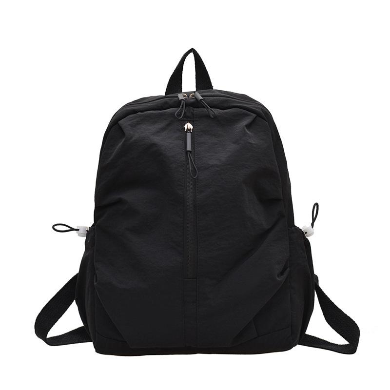 Schoolbag Casual Backpack Women's 1011 New Simple and Versatile Small Backpack Lightweight Travel Bag Student Multi-purpose Outdoor Schoolbag