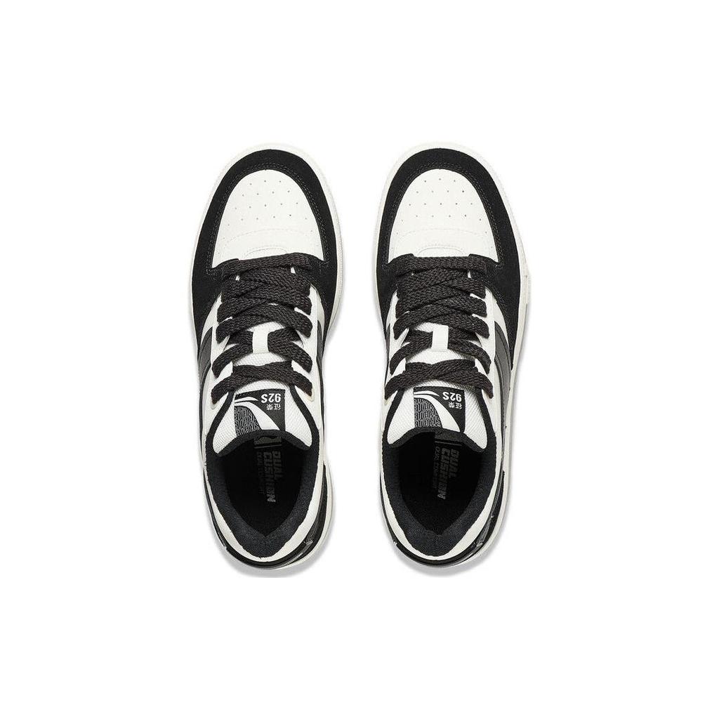 Li Ning Zhengrong 92S Cushioning, Wear Resistant Low Top Skateboard Shoes Men's Ecru AEPT003-2