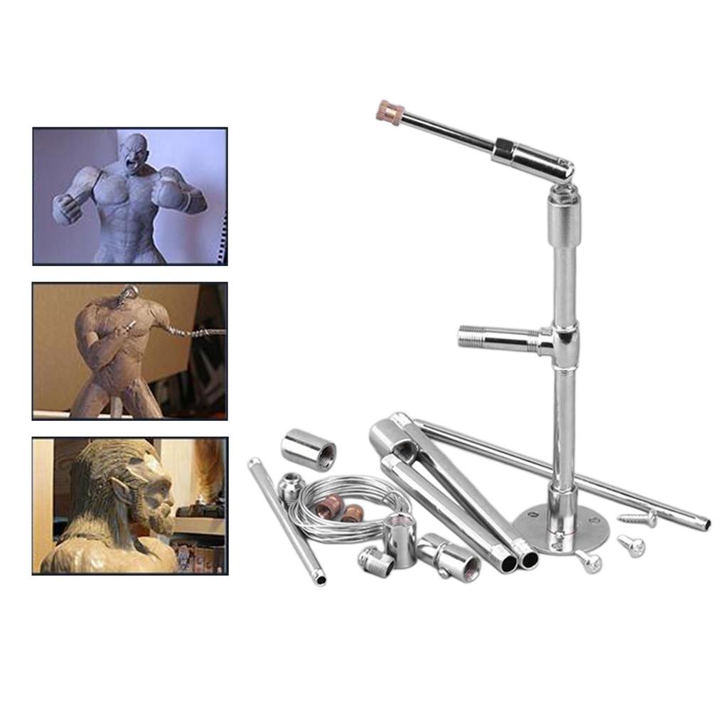 Handgefertigte Tonhalterung Skulptur Gerüst Keramikständer Halter Stütze Set für Modellbau
