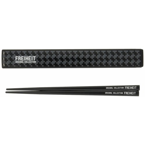 

Komori Resin Chopsticks and Chopstick Case, Fly Height, Chopsticks and Chopstick Case Set, Medium, Black, 19.5cm, Made in Japan